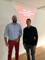 Andreas Heyden (Executive Vice President Digital Innovations DFL Group und Geschäftsführer, DFL Digital Sports GmbH) im Gespräch mit Christian Ruf, verantwortlich für den Bereich eSports beim VfB Stuttgart.