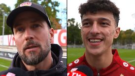 Die Interviews zum Testspiel gegen den SSV Ulm